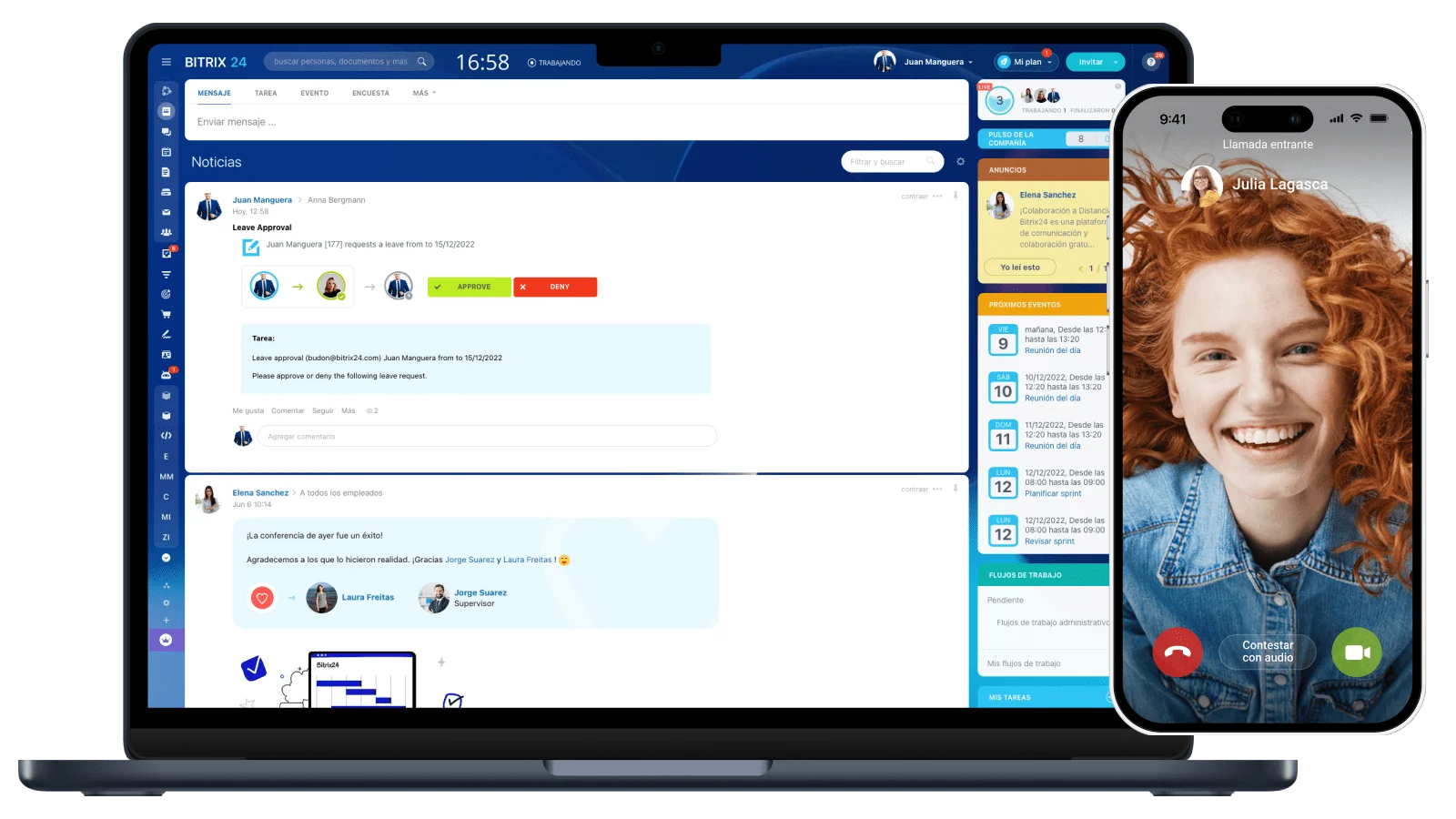 Bitrix-colaboración Bitrix 24 - ING Solution SAS